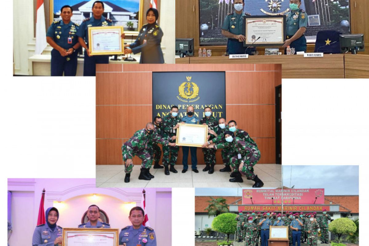 Lima satker TNI AL raih predikat zona integritas WBK/WBBM 2020