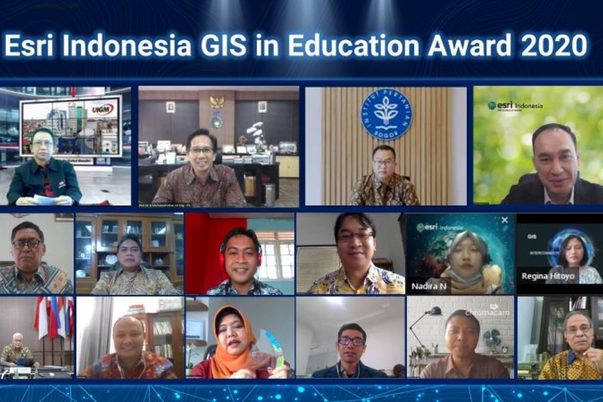 Esri Indonesia berikan penghargaan GIS Award untuk 23 kampus