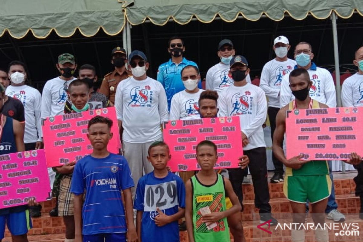 Robetubun Juarai Lomba Lari 10 Km KONI di Malra