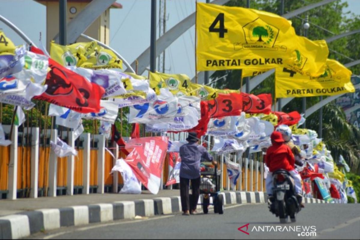 Survei Polmatrix: Elektabilitas PDIP-Gerindra turun