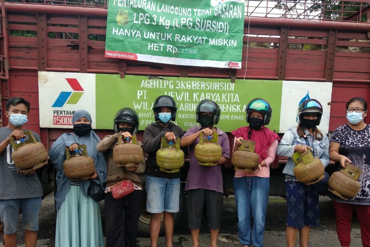 Pertamina gelar Operasi Pasar elpiji subsidi di Kabupaten Bengkayang jelang Natal