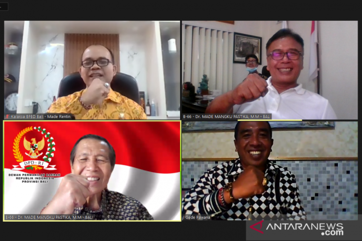 Anggota DPD dorong Satgas COVID-19 di Bali intensif sosialisasi media
