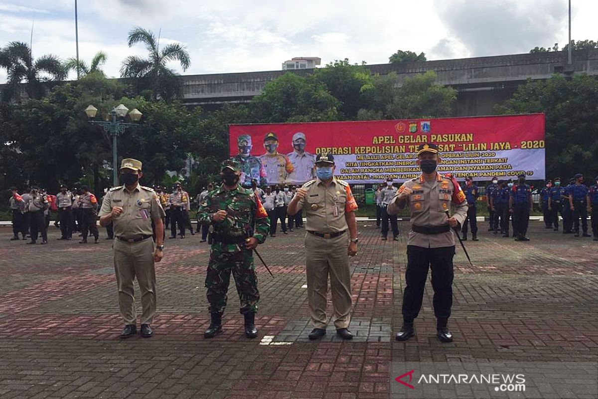Ada 10 Pos Pengamanan pada Operasi Lilin Jaya 2020 di Jaksel