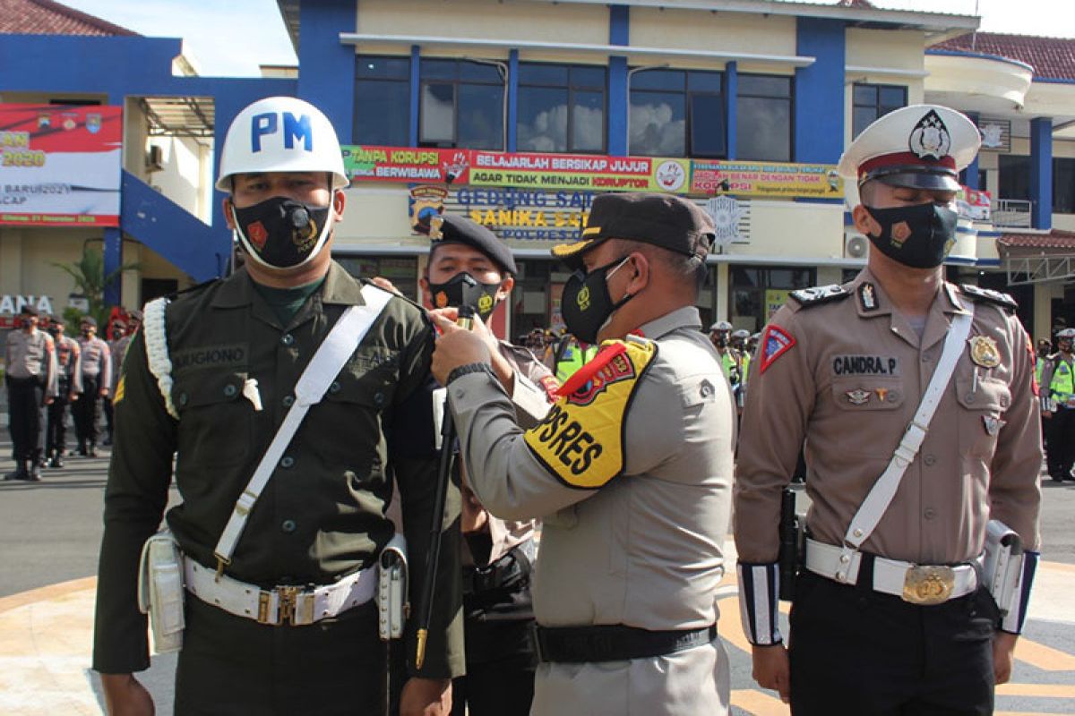 Kapolres Cilacap harapkan perayaan Tahun Baru tidak timbulkan klaster COVID-19