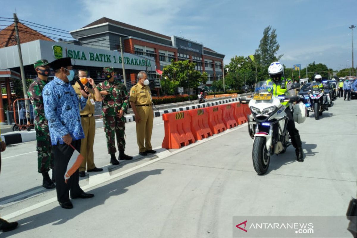 "Flyover" Purwosari Solo mulai bisa dijajal hari ini