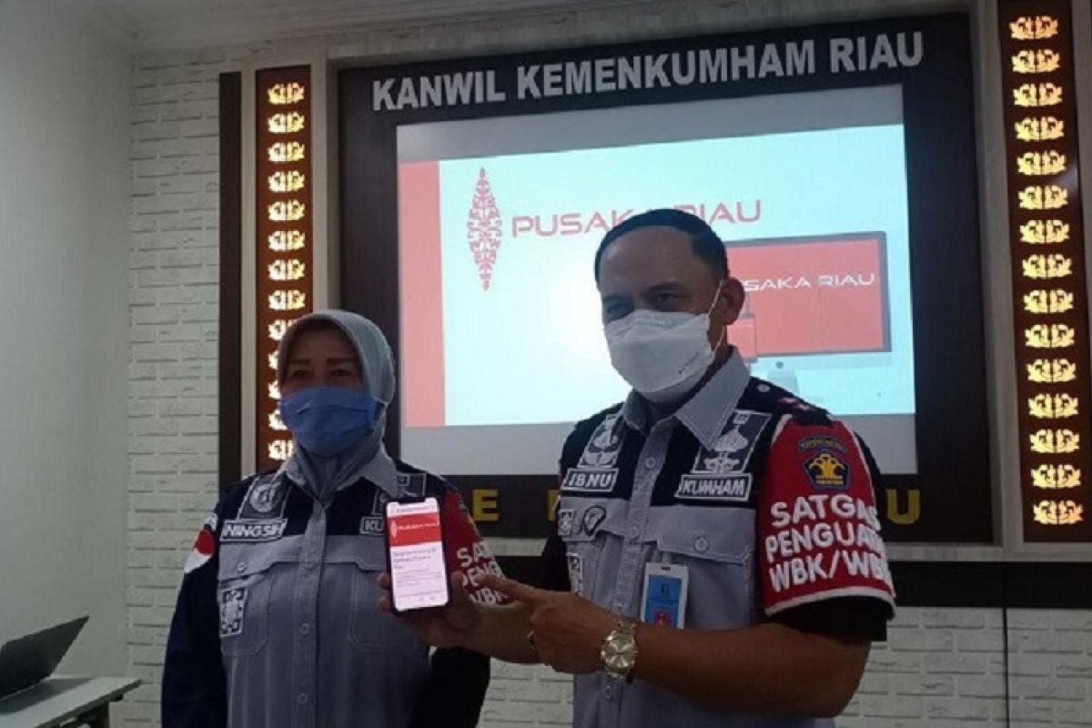 Kanwil Kemenkumham Riau meraih predikat WBK tahun 2020