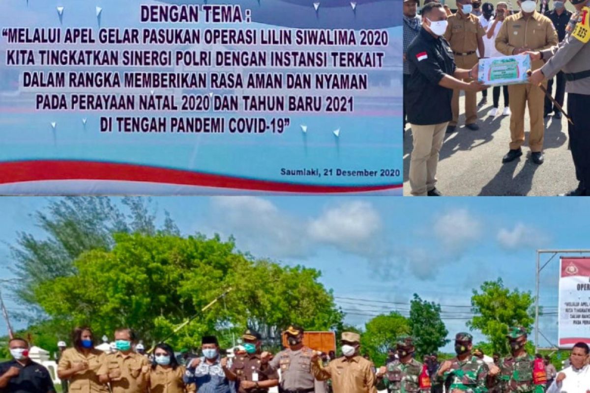 Pekerja hulu migas dukung Operasi Lilin Polres Tanimbar