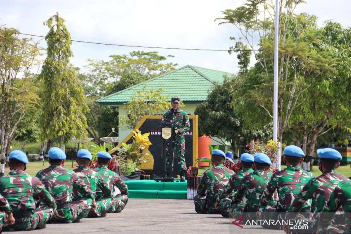 488 personil Satgas BGC TNI diberangkatkan ke Kongo