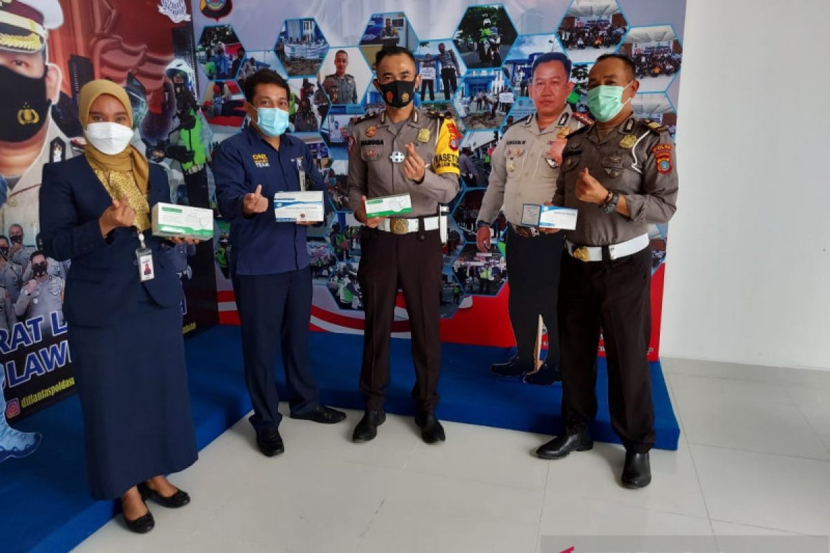 Bank Mandiri bantu 1000 masker  dukung Operasi Lilin Tinombala Sulteng