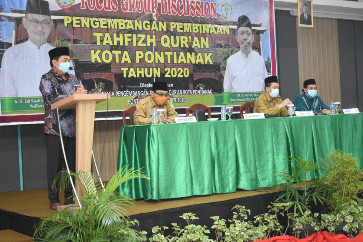 Pemkot Pontianak dukung pembinaan lembaga tahfiz Quran