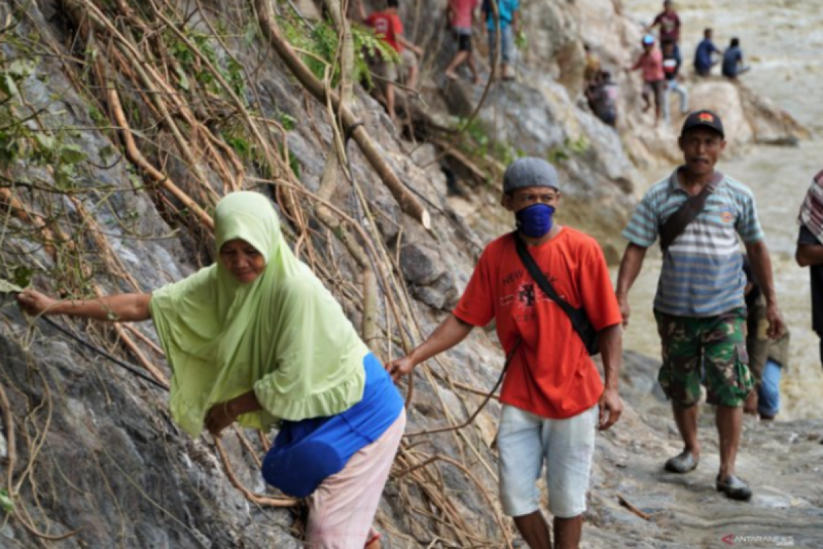 BPBD sebut sebagian korban banjir Kolaka Utara-Sultra masih mengungsi