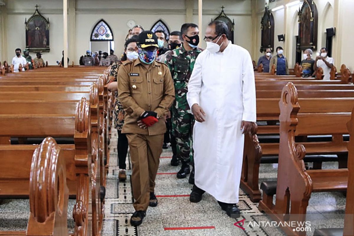 Forkopimda Kota Malang cek kesiapan gereja jelang Natal