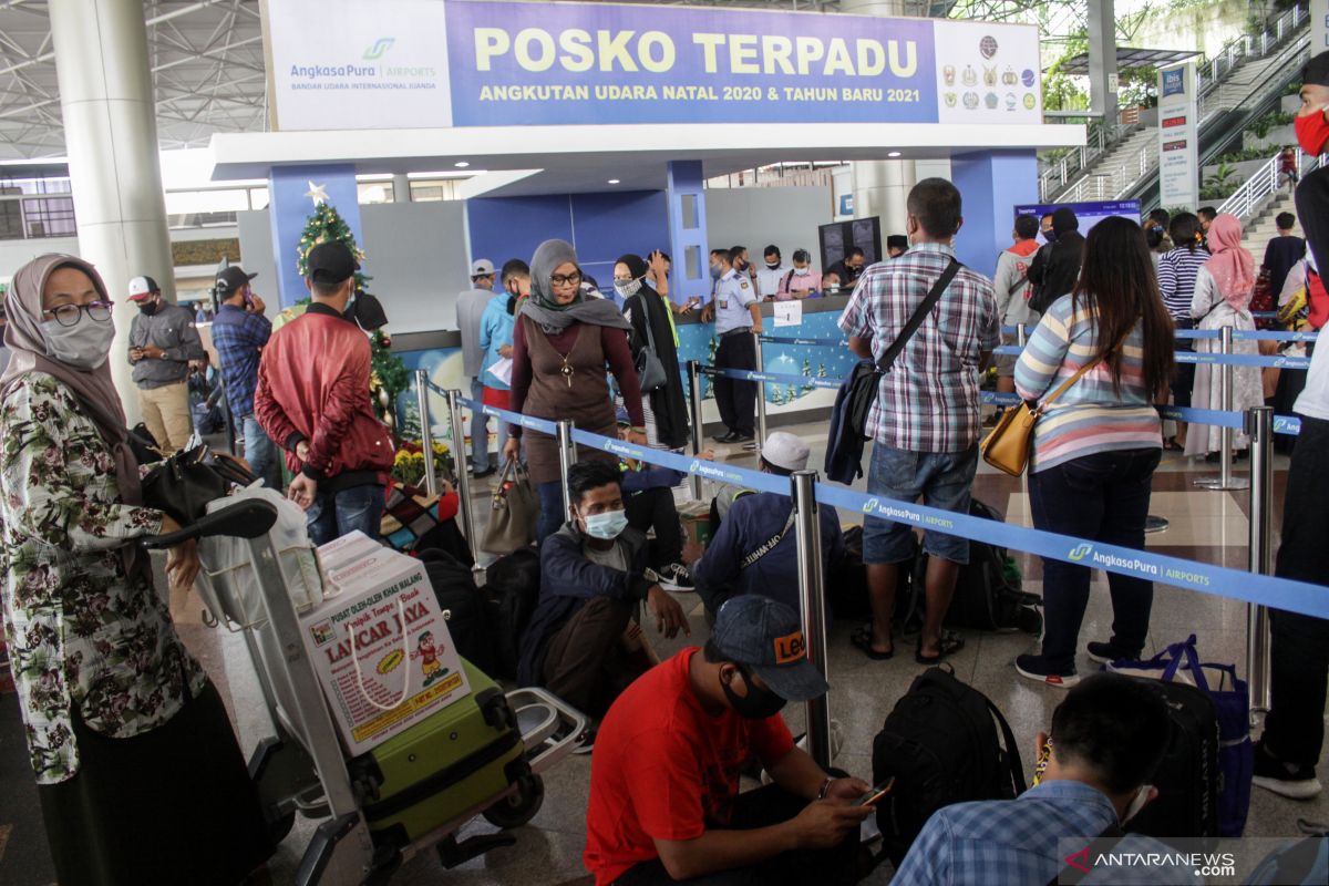 Bandara Juanda tambah tenaga kesehatan layani tes cepat antigen