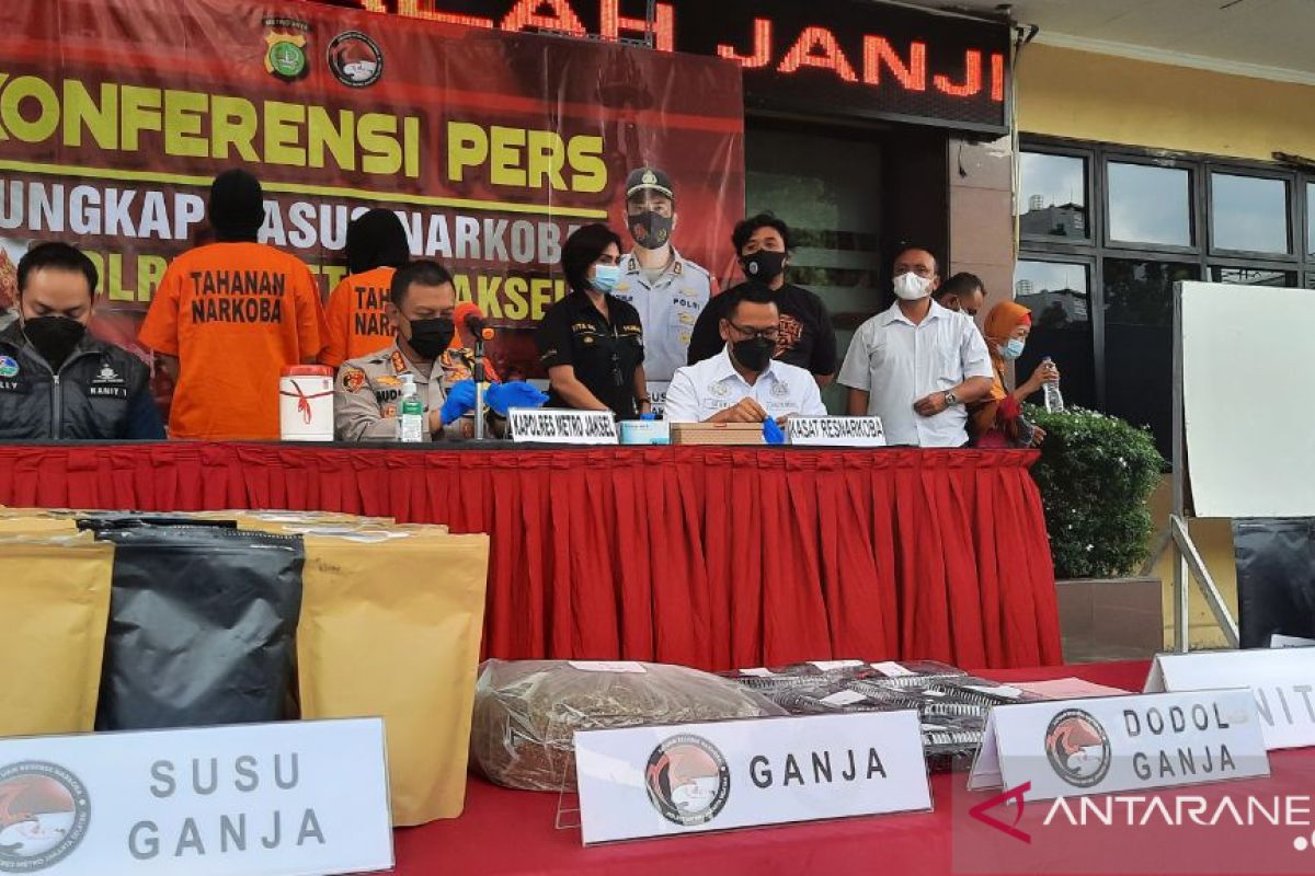 Polisi: Peredaran susu ganja lewat komunitas