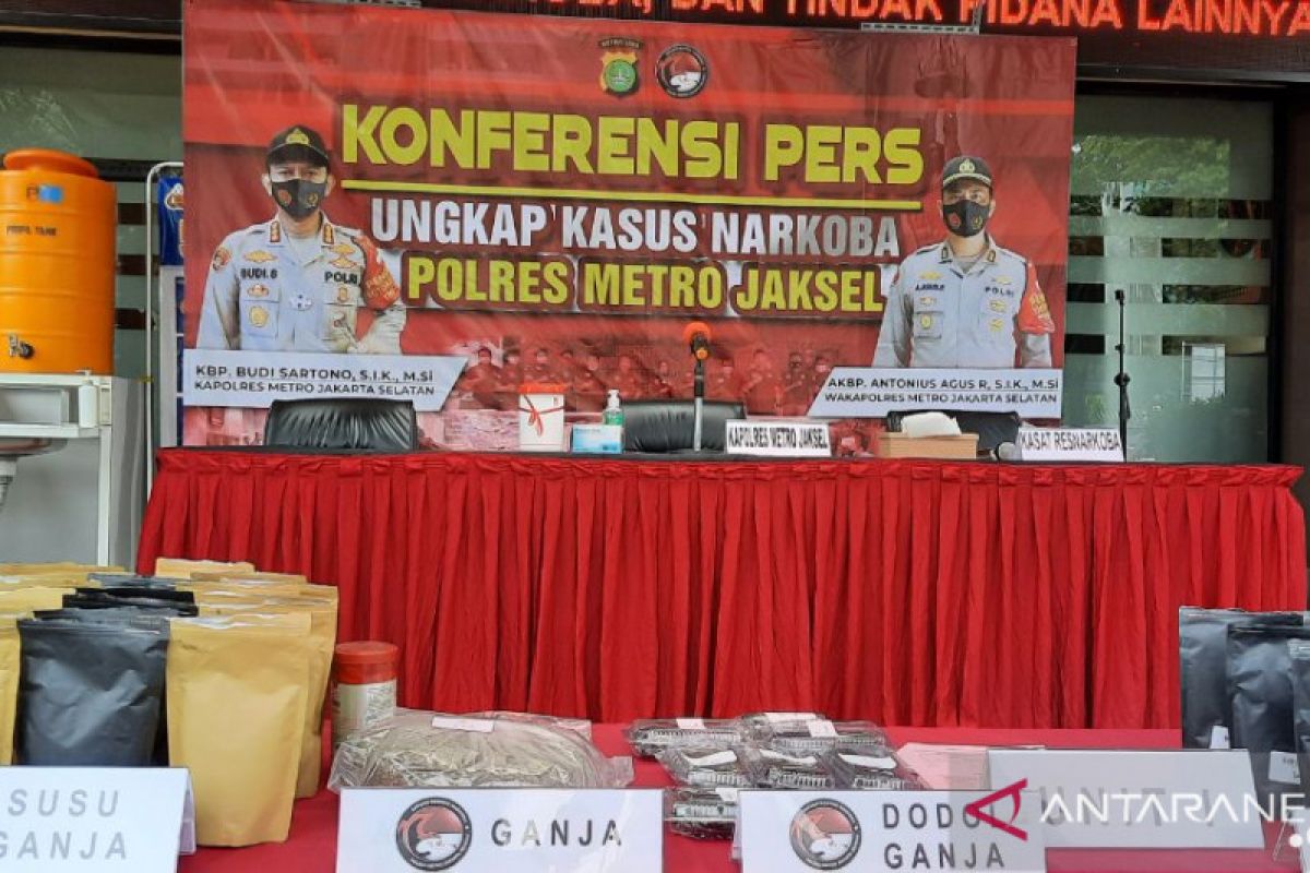 Polisi tangkap produsen susu ganja