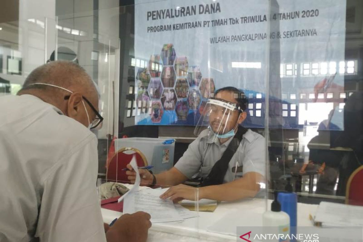 PT Timah salurkan Rp1,290 miliar bantu nelayan tradisional Babel