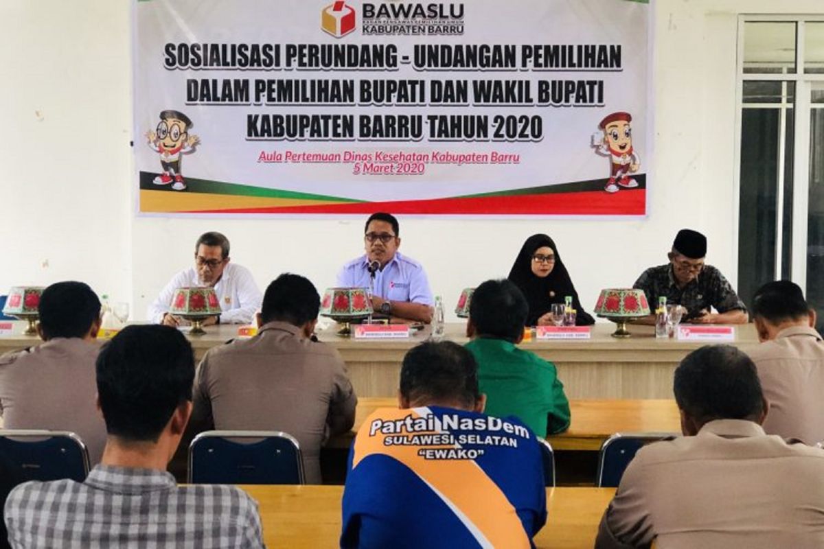 Bawaslu Kabupaten Barru tangani 130 pelanggaran selama Pilkada