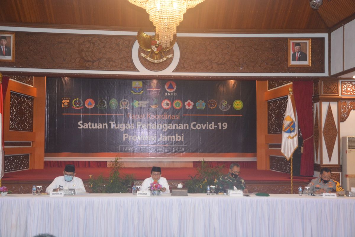 Antisipasi lonjakan COVID-19, Satgas Provinsi Jambi larang kerumunan saat libur Natal dan tahun baru