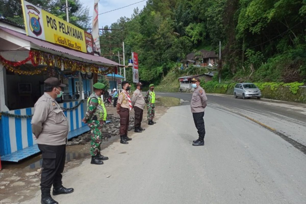 Ada 9 posko keamanan Nataru di Simalungun