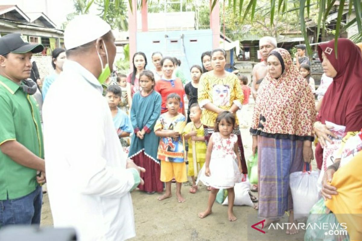 PPP Tanjungbalai salurkan bantuan sembako ke masyarakat terdampak banjir