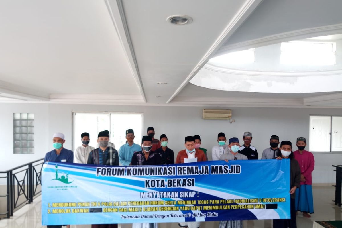 Forum Remaja Masjid Bekasi dukung pemerintah bubarkan ormas intoleran