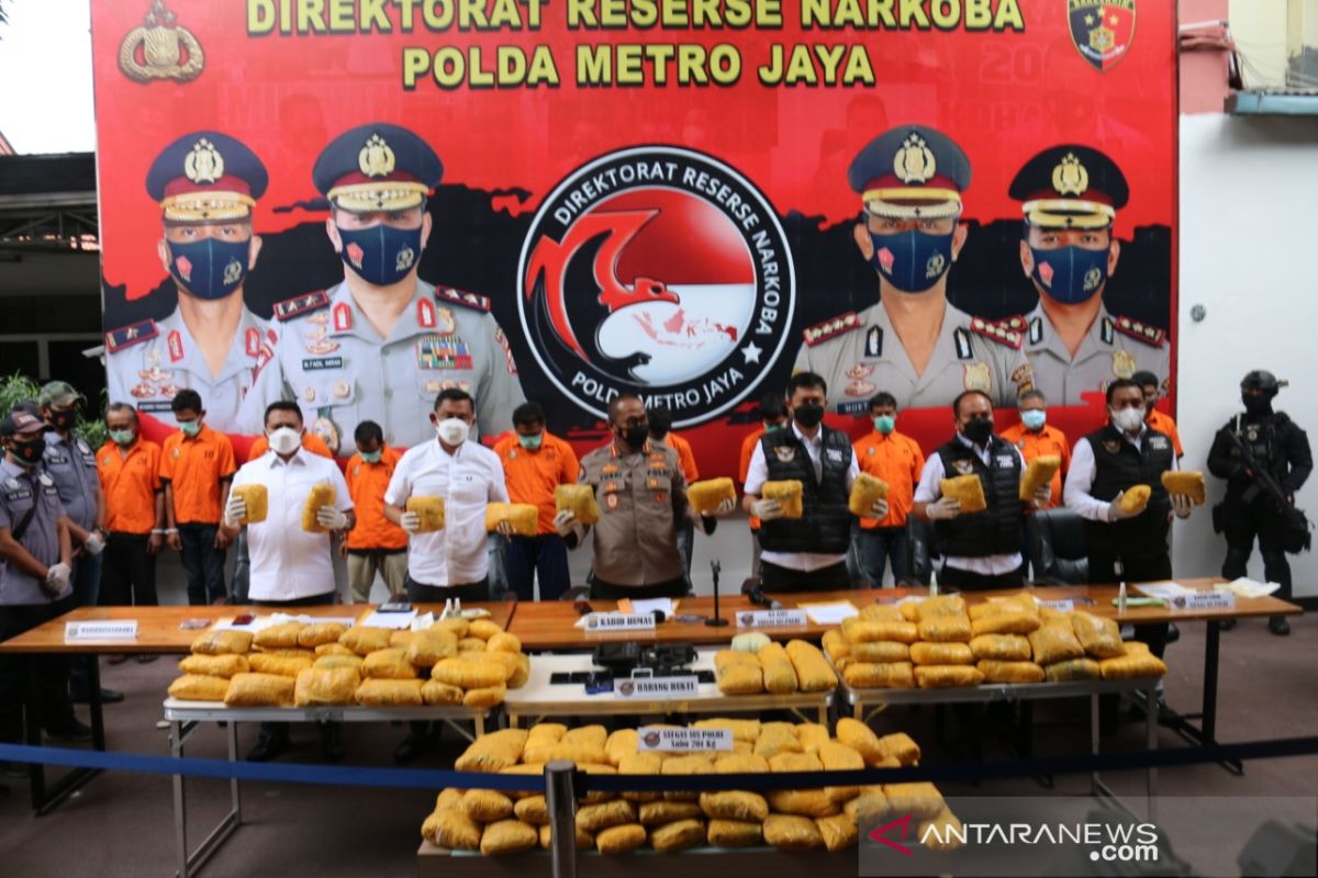 Polisi duga sabu Petamburan untuk biayai teroris Timur Tengah