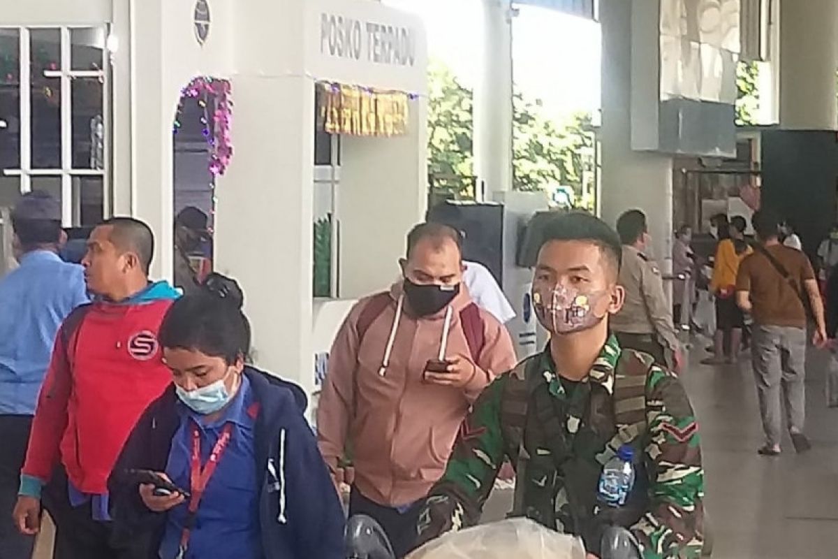 Puncak arus mudik di Bandara  Kualanamu pada 27 Desember 2020