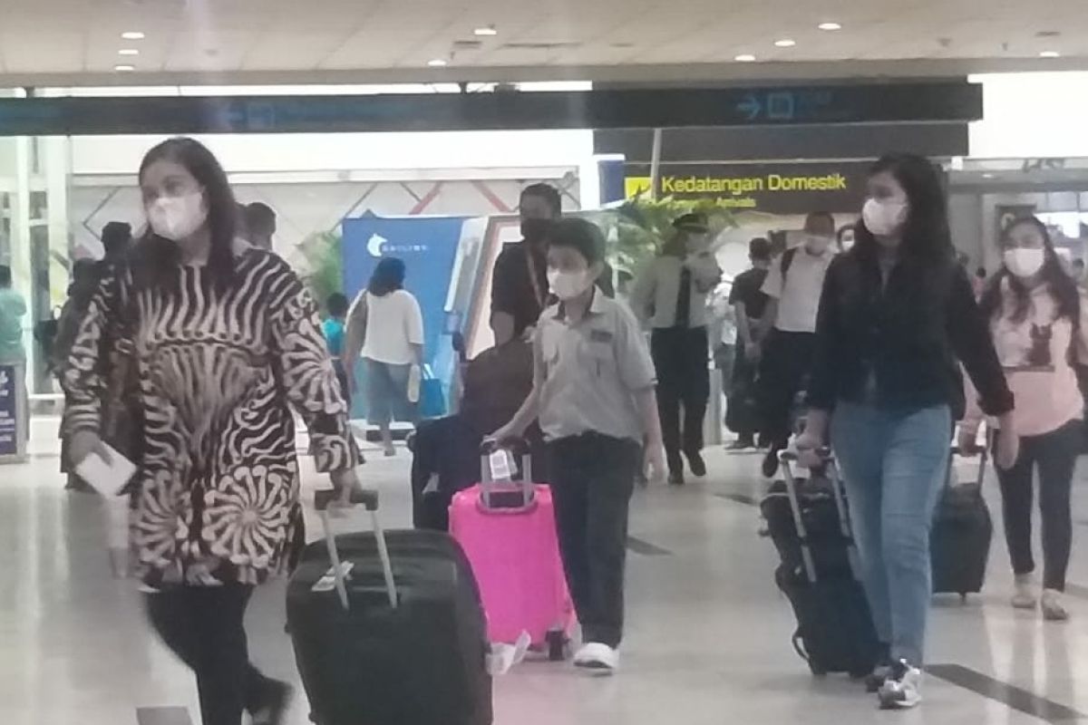 Arus mudik Natal-Tahun Baru di Bandara Kualanamu mulai ramai