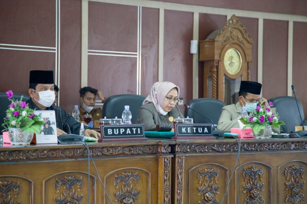 Pjs Bupati Labuhanbatu Bacakan Pengantar Nota Keuangan Raperda APBD TA. 2021