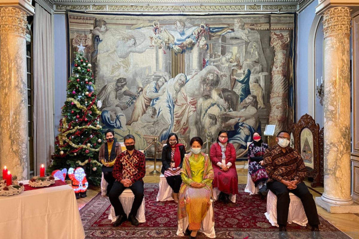 KBRI Roma gelar perayaan Natal secara hibrida  dengan tema persatuan