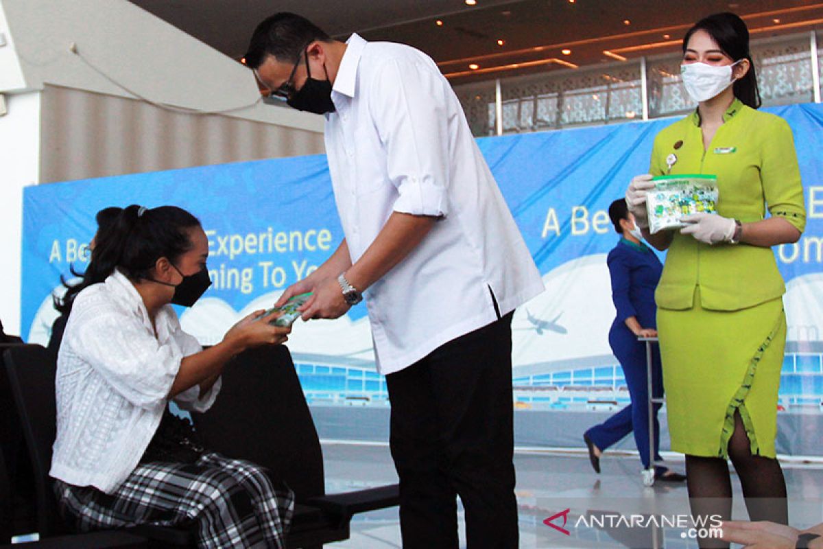 Citilink bekali penumpangnya dengan vitamin dan hand sanitizer