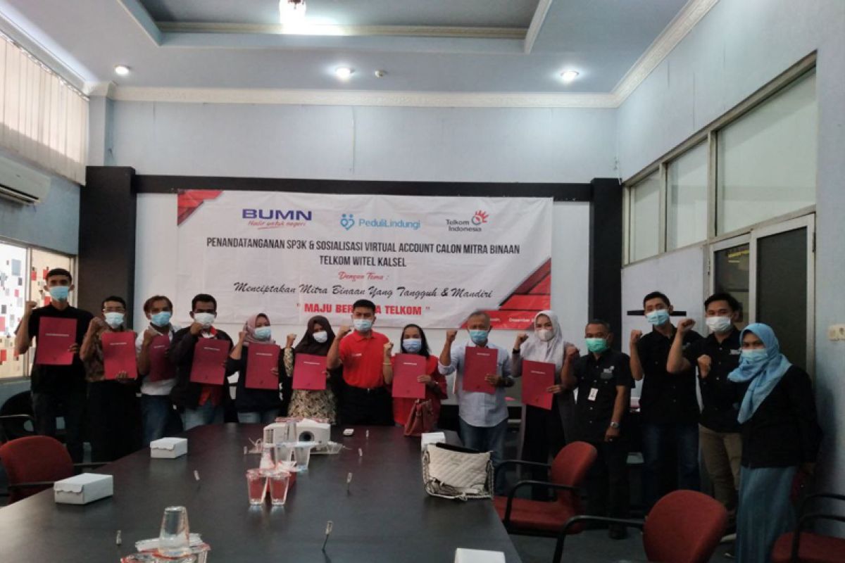 Telkom salurkan Rp1.001.000.000,- kepada 34 mitra binaan