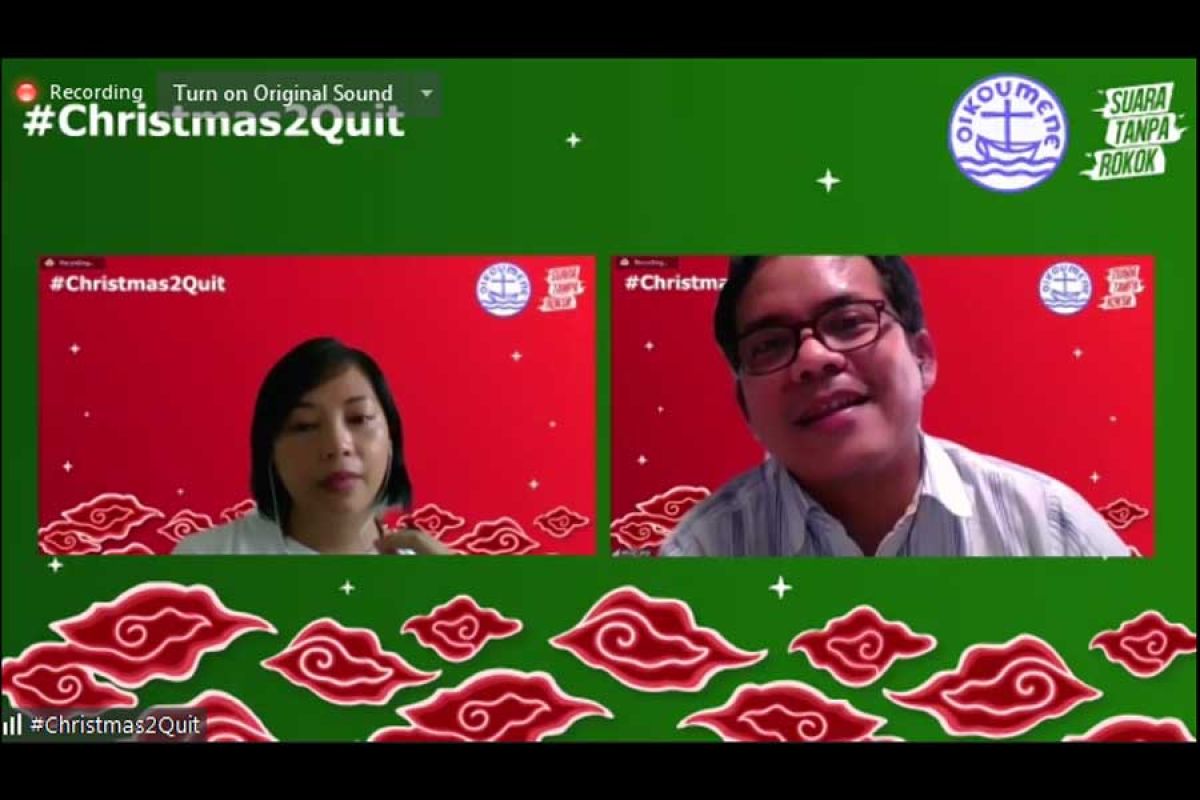 Wujudkan Natal sehat, PGI kampanyekan #Christmas2Quit