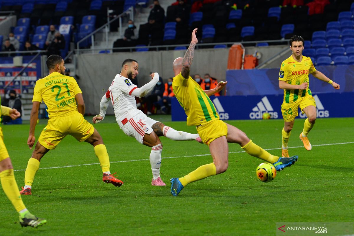 Liga Prancis: Lyon, Lille, dan PSG kompak raih tiga poin dari lawannya masing-masing