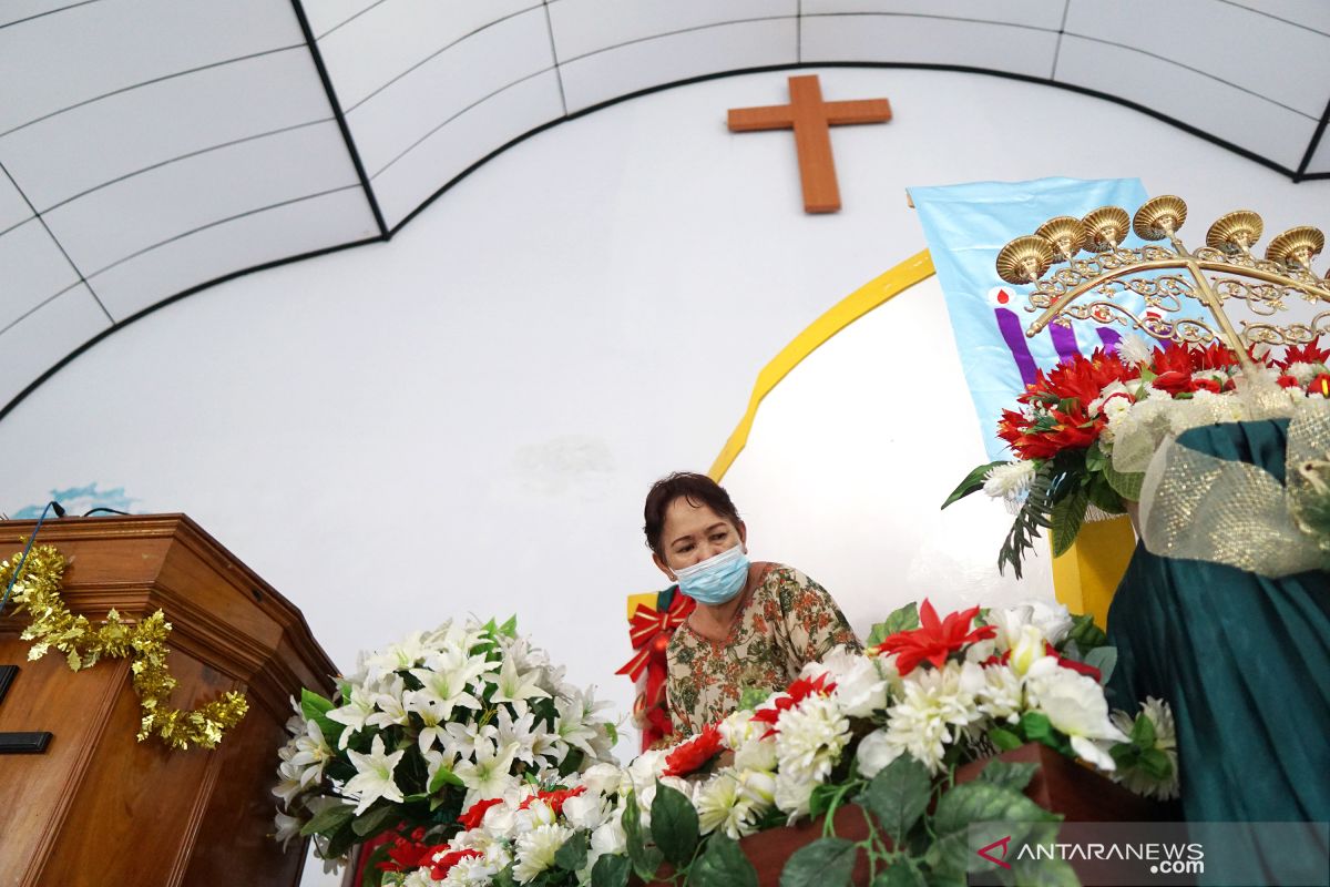 Gereja di Gorontalo mulai bersiap menghadapi ibadah Natal