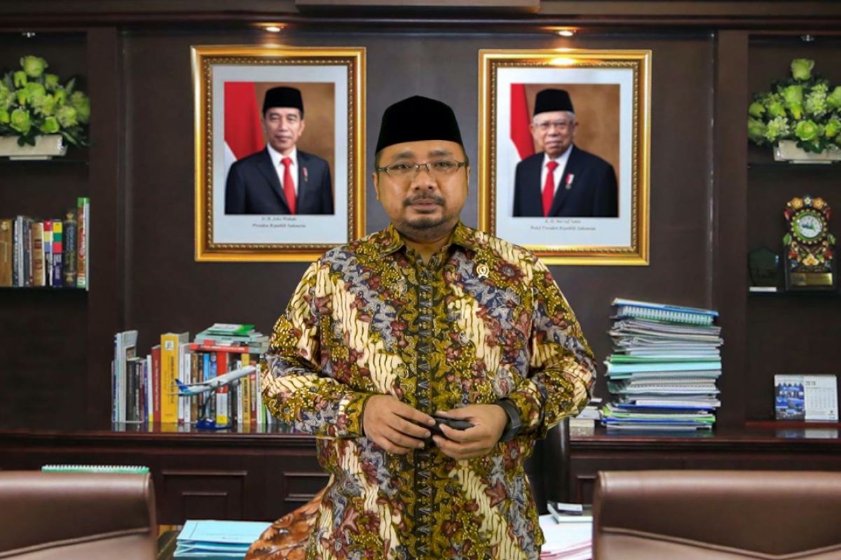 Menteri Agama Yaqut Cholil imbau umat Kristiani rayakan Natal dengan kesederhanaan