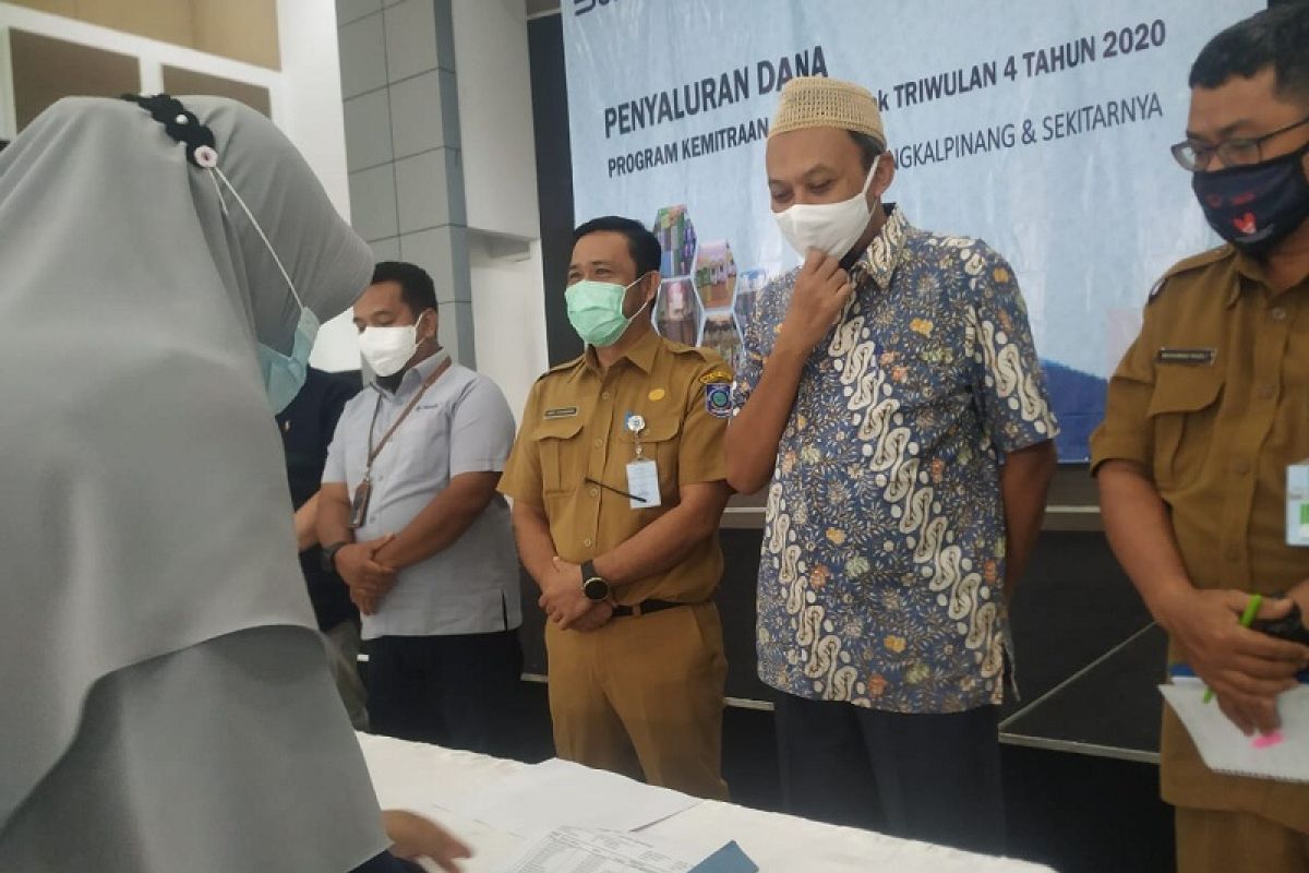 PT Timah kucurkan Rp21,6 miliar bantu modal UMKM Bangka Belitung