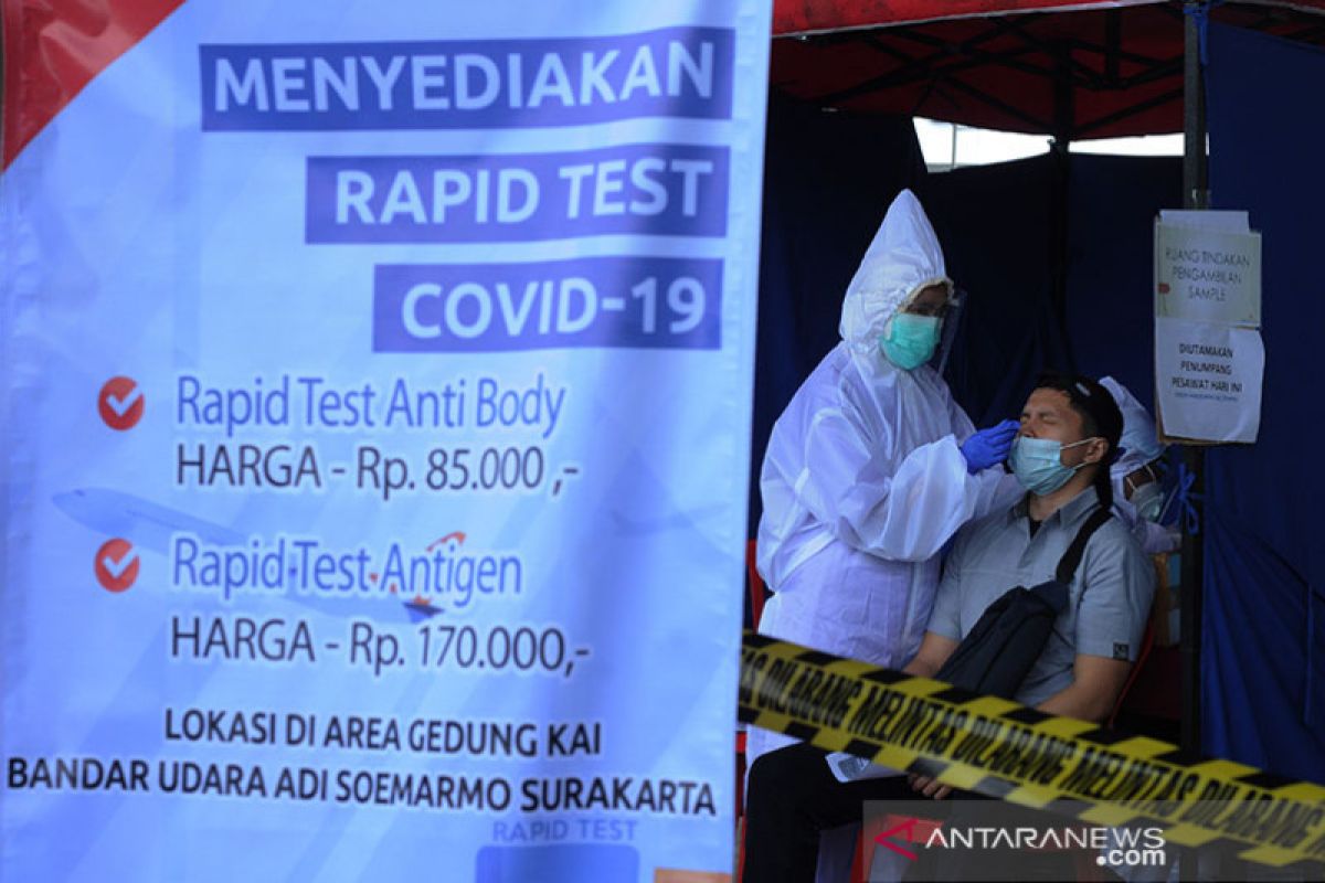 AP I imbau calon penumpang tes cepat antigen pada H-1 keberangkatan