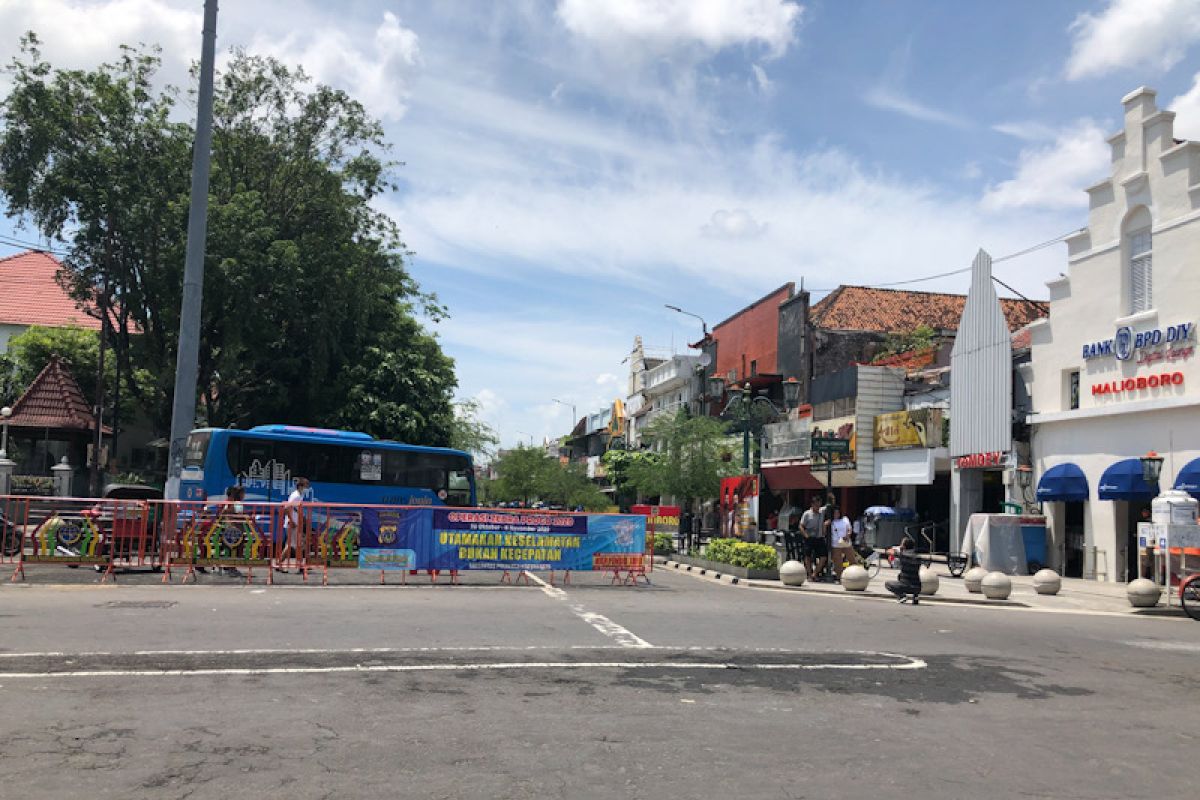 Larangan kendaraan masuk Malioboro ditiadakan selama libur akhir tahun 2020