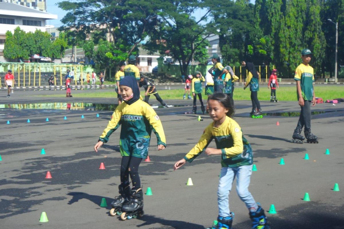 Wheeling Lampung, klub sepatu roda sarat prestasi minim perhatian