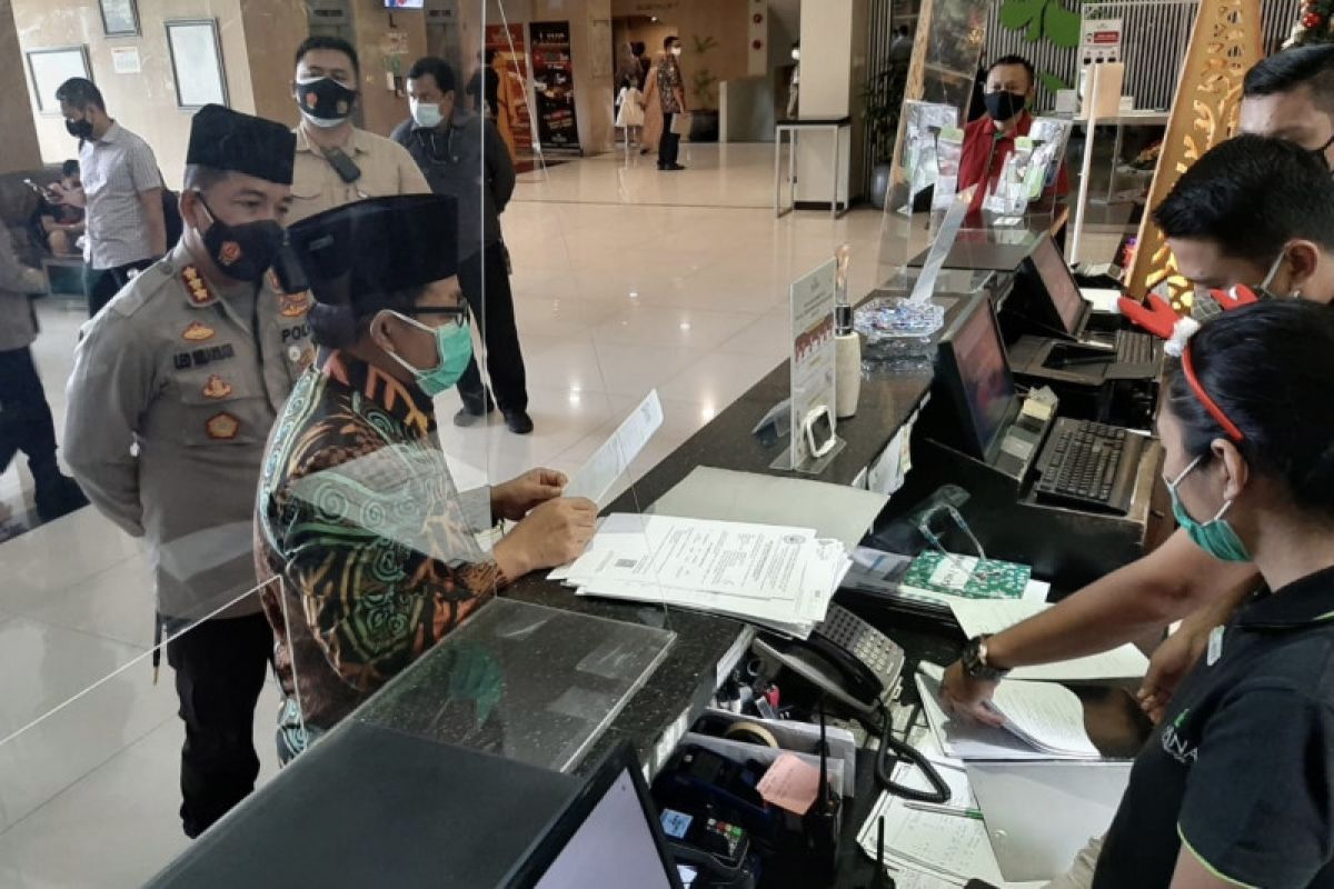 Sidak hotel, Wali Kota Malang pastikan wisatawan sertakan hasil tes cepat COVID-19