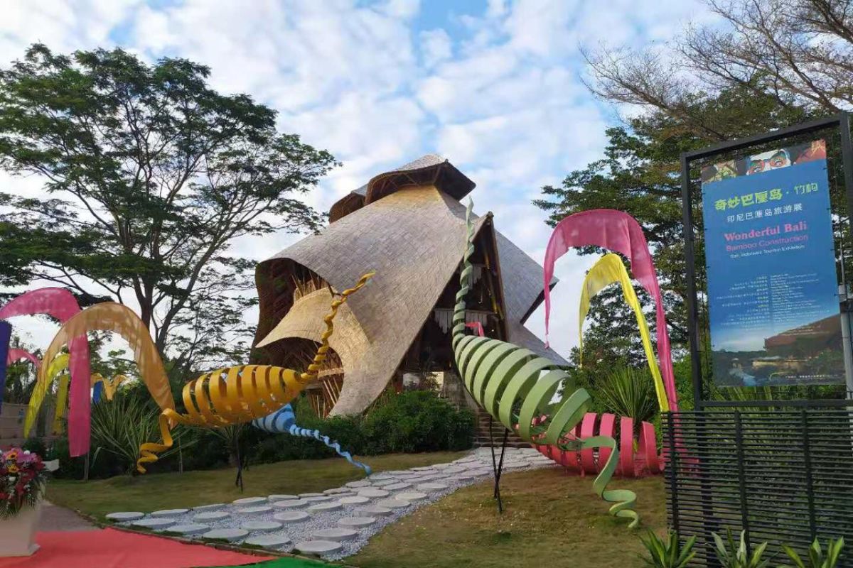 Paviliun Indonesia resmi dibuka di Taman Burung  Nansha Guangzhou