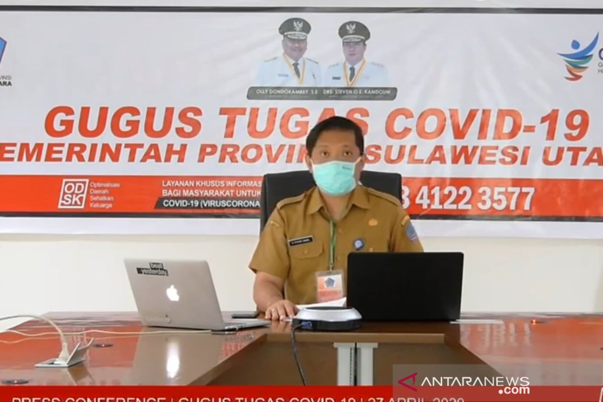 Angka kesembuhan pasien COVID-19 di Sulut capai 71,54 persen