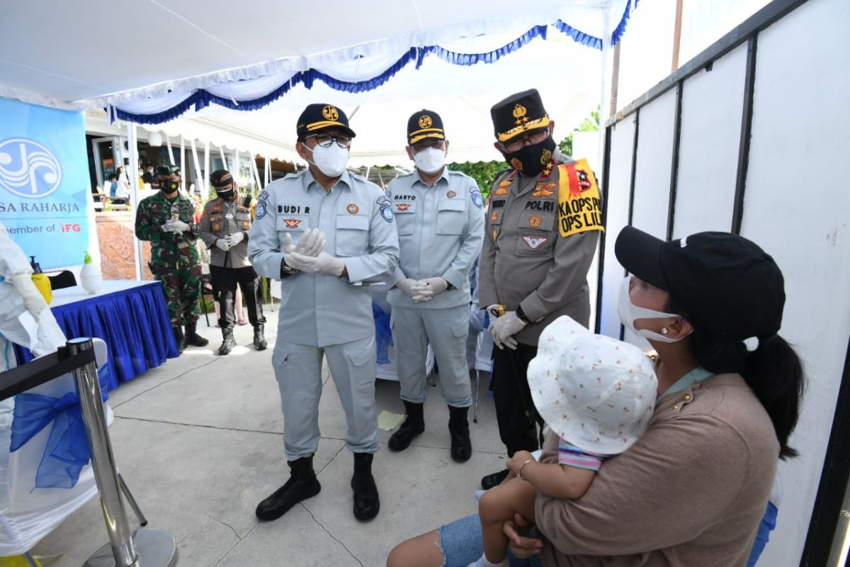 Polri apresiasi kesadaran masyarakat Bali ikuti random test swab antigen