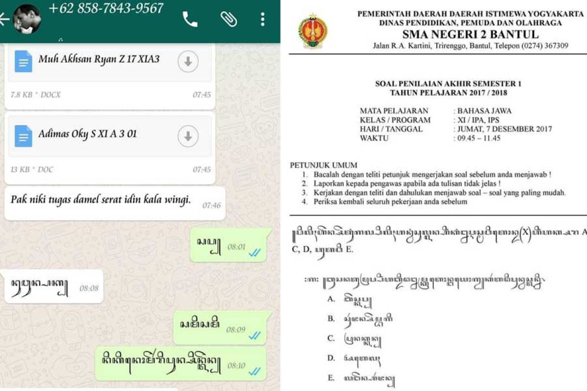 Setya Amrih Prasaja, pelopor digitalisasi aksara Jawa di Yogyakarta