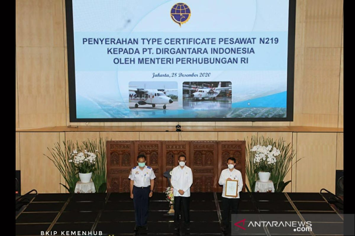 Pesawat N219 buatan Indonesia dapatkan Type Certificate laik terbang