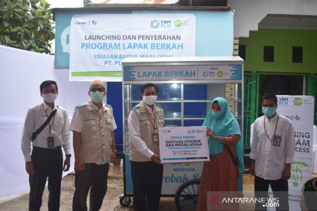 PLN Kendari menggandeng lembaga zakat bantu permodalan pelaku usaha mikro