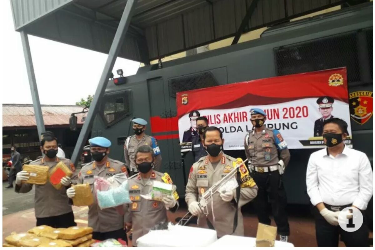 Sebanyak 28 polisi di Lampung dipecat selama 2020