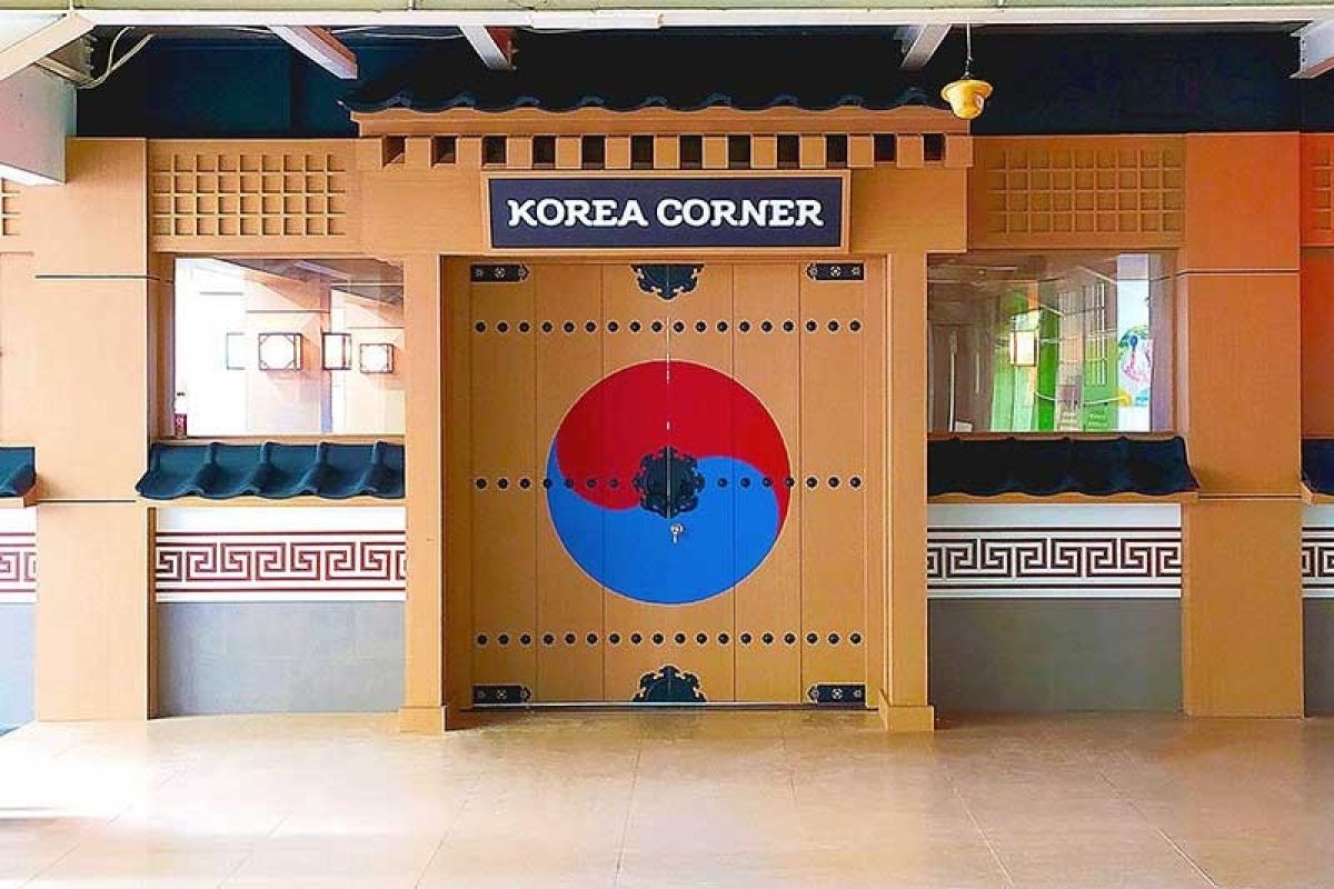 Korea Corner berkonsep "Hanok" dibuka di Universitas Nasional