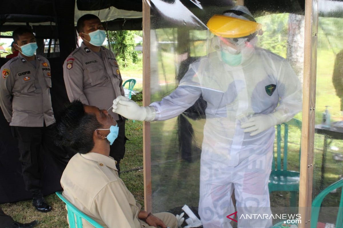 Polres: Satu persen penduduk Mukomuko dites antigen